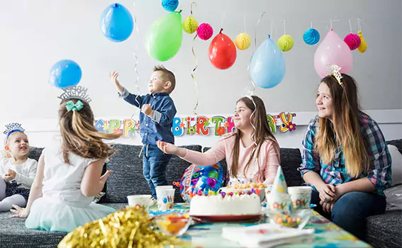 image of birthday party